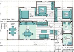 Дом 90м², 1-этажный, участок 8 сот.