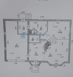Дом 183м², 2-этажный, участок 12 сот.