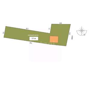 Дом 88м², 2-этажный, участок 8 сот.