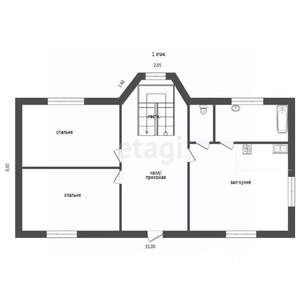 Дом 270м², 2-этажный, участок 6 сот.