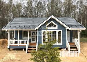 Дом 96м², 1-этажный, участок 8 сот.