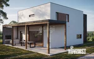 Дом 204м², 2-этажный, участок 6 сот.