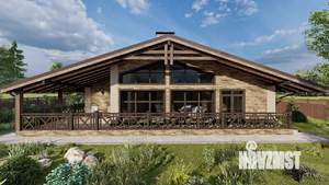 Дом 230м², 1-этажный, участок 8 сот.