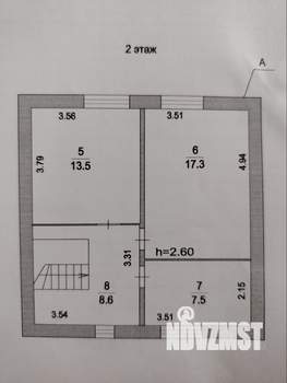 Дом 100м², 2-этажный, участок 6 сот.