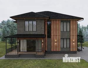 Дом 240м², 2-этажный, участок 10 сот.