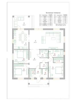 Коттедж 188м², 1-этажный, участок 10 сот.