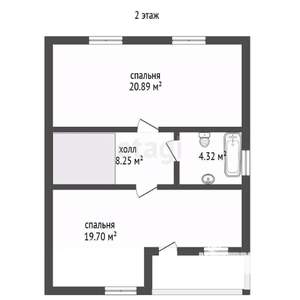 Дом 135м², 2-этажный, участок 12 сот.