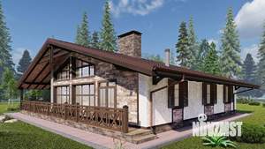 Дом 230м², 1-этажный, участок 8 сот.  