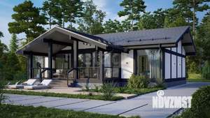 Дом 200м&sup2;, 2-этажный, участок 10 сот.  