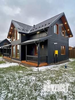 Дом 187м&sup2;, 2-этажный, участок 6 сот.  