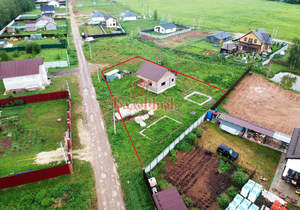 Дом 160м², 2-этажный, участок 11 сот.  