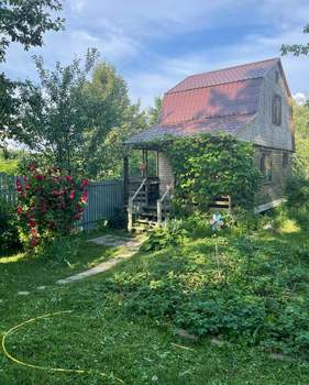 Дом 48м², 2-этажный, участок 8 сот.  