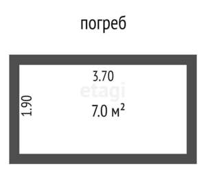 Дом 55м², 2-этажный, участок 18 сот.  
