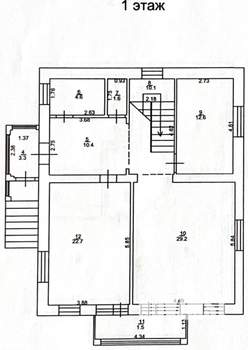 Дом 216м², 3-этажный, участок 5 сот.  
