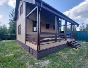 Дом 103м², 2-этажный, участок 6 сот.  