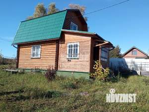 Дом 55м², 2-этажный, участок 18 сот.  