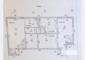 Дом 187м², 2-этажный, участок 6 сот.  