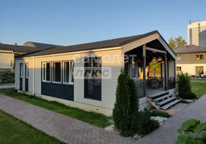 Дом 96м&sup2;, 1-этажный, участок 6 сот.  