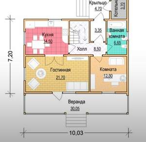 Дача 150м², 2-этажный, участок 5 сот.  