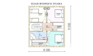 Коттедж 148м², 2-этажный, участок 5 сот.  