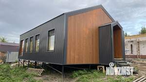 Дом 90м&sup2;, 1-этажный, участок 6 сот.  