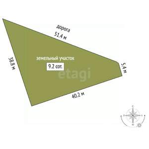 Дом 140м², 2-этажный, участок 10 сот.  