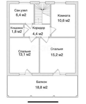 Дом 167м², 2-этажный, участок 5 сот.  