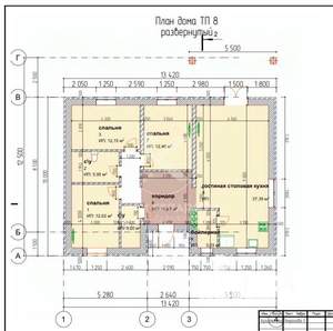Дом 134м², 1-этажный, участок 8 сот.  