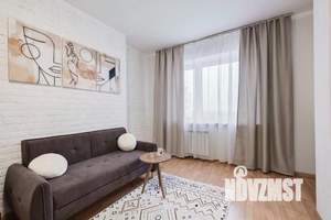 1-к квартира, посуточно, 42м2, 1/1 этаж