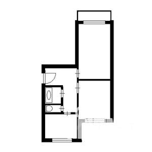 2-к квартира, на длительный срок, 58м2, 8/17 этаж