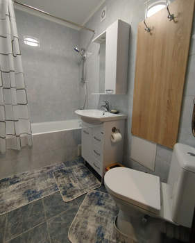 1-к квартира, на длительный срок, 45м2, 12/17 этаж