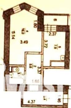 1-к квартира, на длительный срок, 39м2, 12/14 этаж