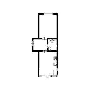 1-к квартира, на длительный срок, 39м2, 1/5 этаж