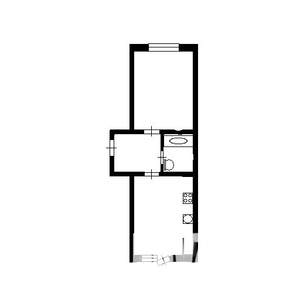 1-к квартира, на длительный срок, 39м2, 1/5 этаж