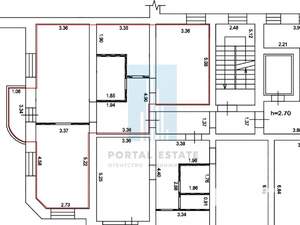 2-к квартира, на длительный срок, 77м2, 4/5 этаж