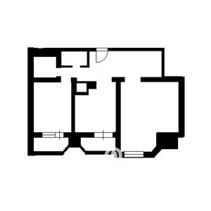 1-к квартира, на длительный срок, 39м2, 4/14 этаж