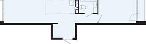 Студия квартира, вторичка, 35м2, 4/8 этаж
