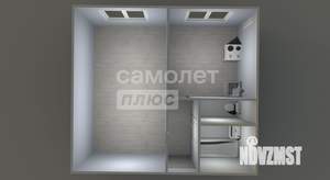 1-к квартира, вторичка, 37м2, 1/2 этаж