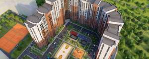 3-к квартира, строящийся дом, 83м2, 22/22 этаж