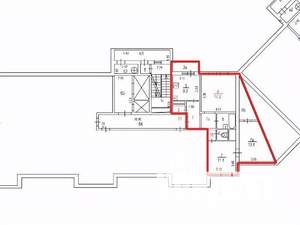 Студия квартира, вторичка, 53м2, 1/18 этаж