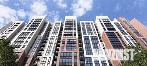 3-к квартира, строящийся дом, 96м2, 13/20 этаж