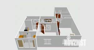3-к квартира, вторичка, 77м2, 5/10 этаж