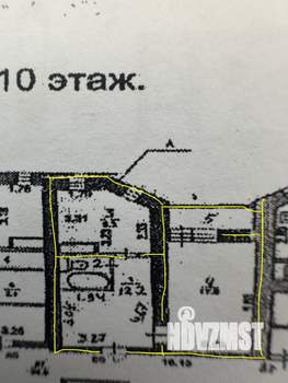 2-к квартира, вторичка, 56м2, 10/16 этаж