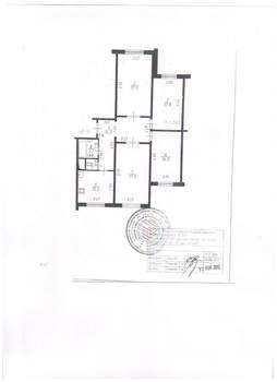 4-к квартира, вторичка, 93м2, 1/14 этаж