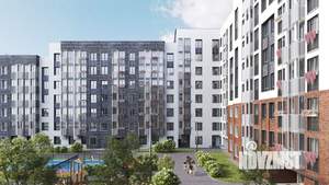 2-к квартира, строящийся дом, 45м2, 6/8 этаж