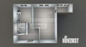 1-к квартира, вторичка, 34м2, 8/9 этаж