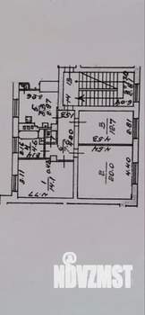 3-к квартира, вторичка, 69м2, 3/4 этаж