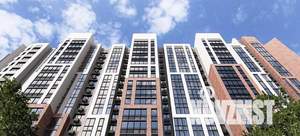 2-к квартира, строящийся дом, 80м2, 13/22 этаж