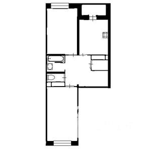 2-к квартира, вторичка, 62м2, 14/17 этаж