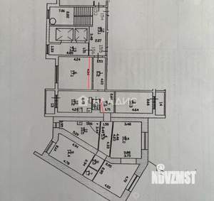4-к квартира, вторичка, 119м2, 5/14 этаж